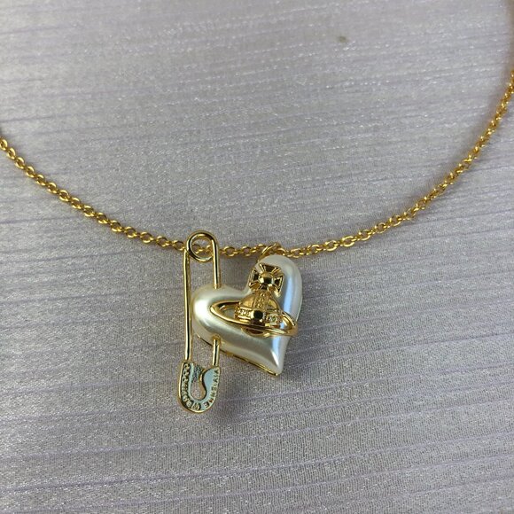 NWT Vivienne Westwood ORIETTA PENDANT NECKLACE - Picture 5 of 7